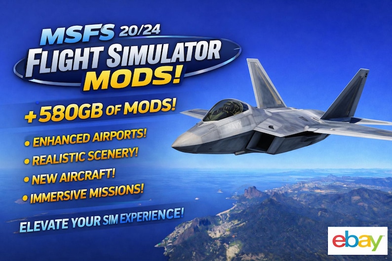 Paquete de modificaciones para Microsoft Flight Simulator 2020/2024 (descarga digital) imagen 3