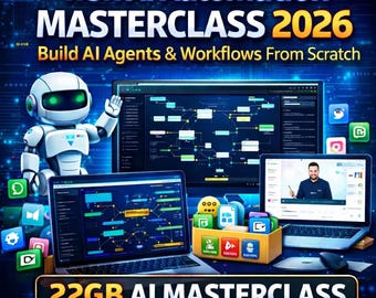 n8n AI Automation Masterclass 2026 | Build AI Agents & Workflows From Scratch