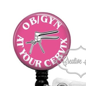 OB/GYN at Your Cervix, Speculum, Artwork Color Choices Available, Nurse ...