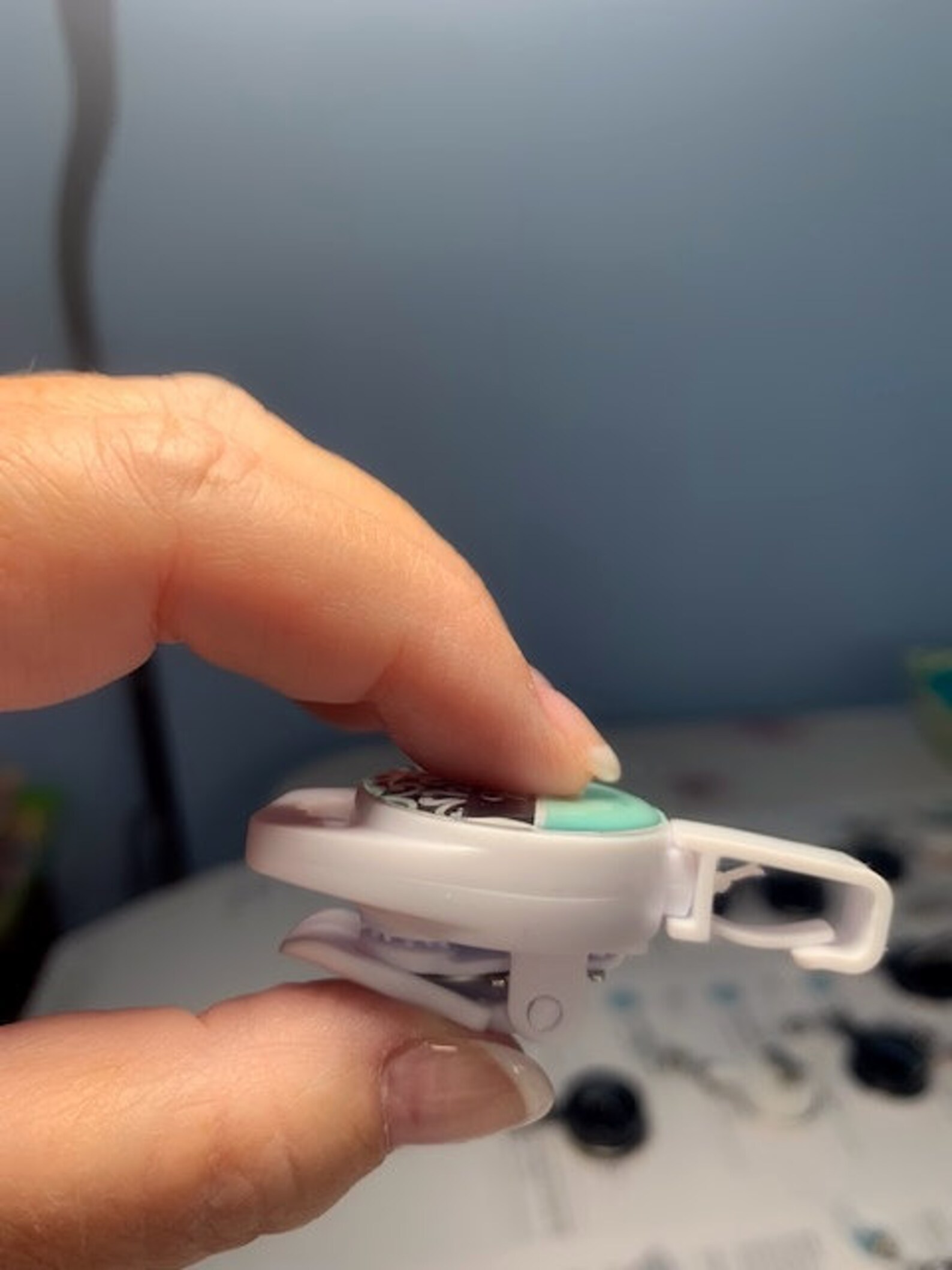 MRI Safe Retractable Badge Holder Black Damask and Teal MRI Etsy