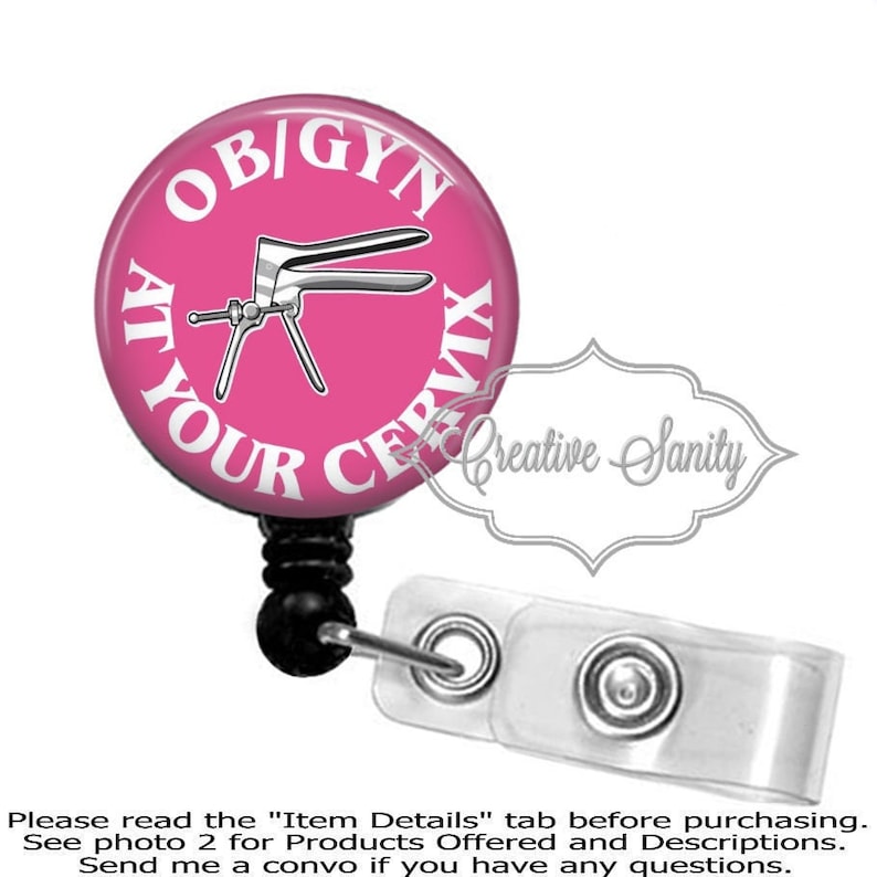 OB/GYN at Your Cervix, Speculum, Artwork Color Choices Available, Nurse ...
