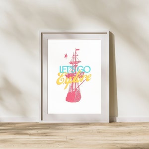 Let's Go Explore / Nursery Print / Digital Download