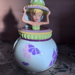 Tinker Bell Cookie Jar - Etsy