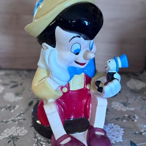 Pinocchio Cookie Jar - Etsy