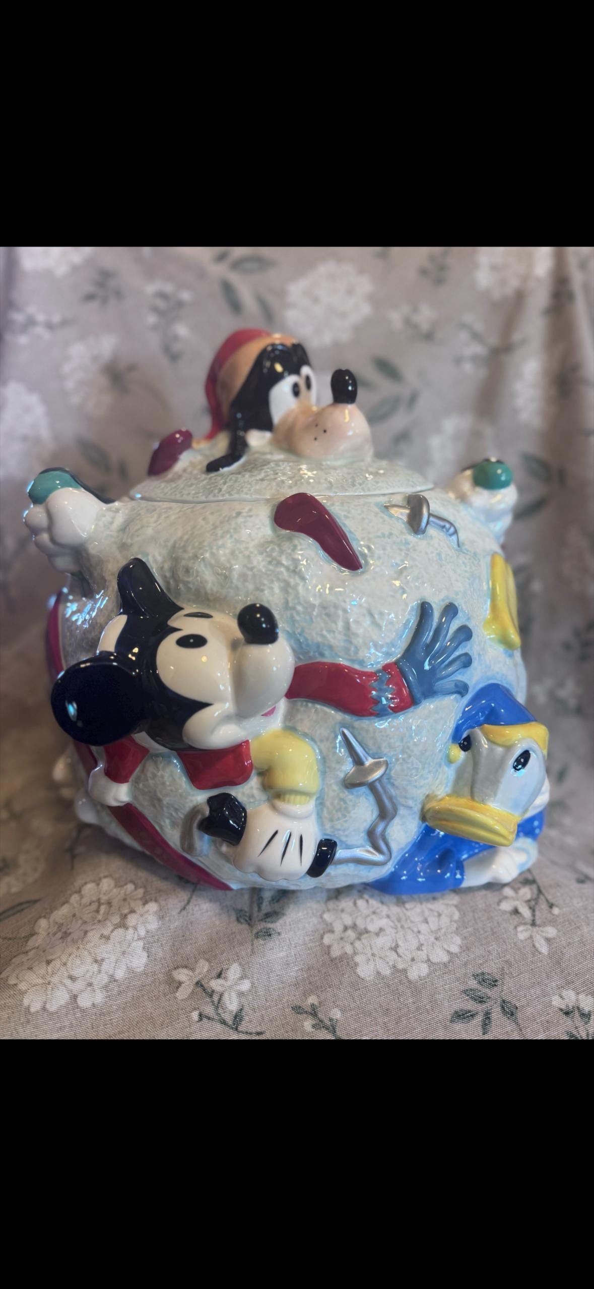 Vintage Goofy Cookie Jar - Etsy