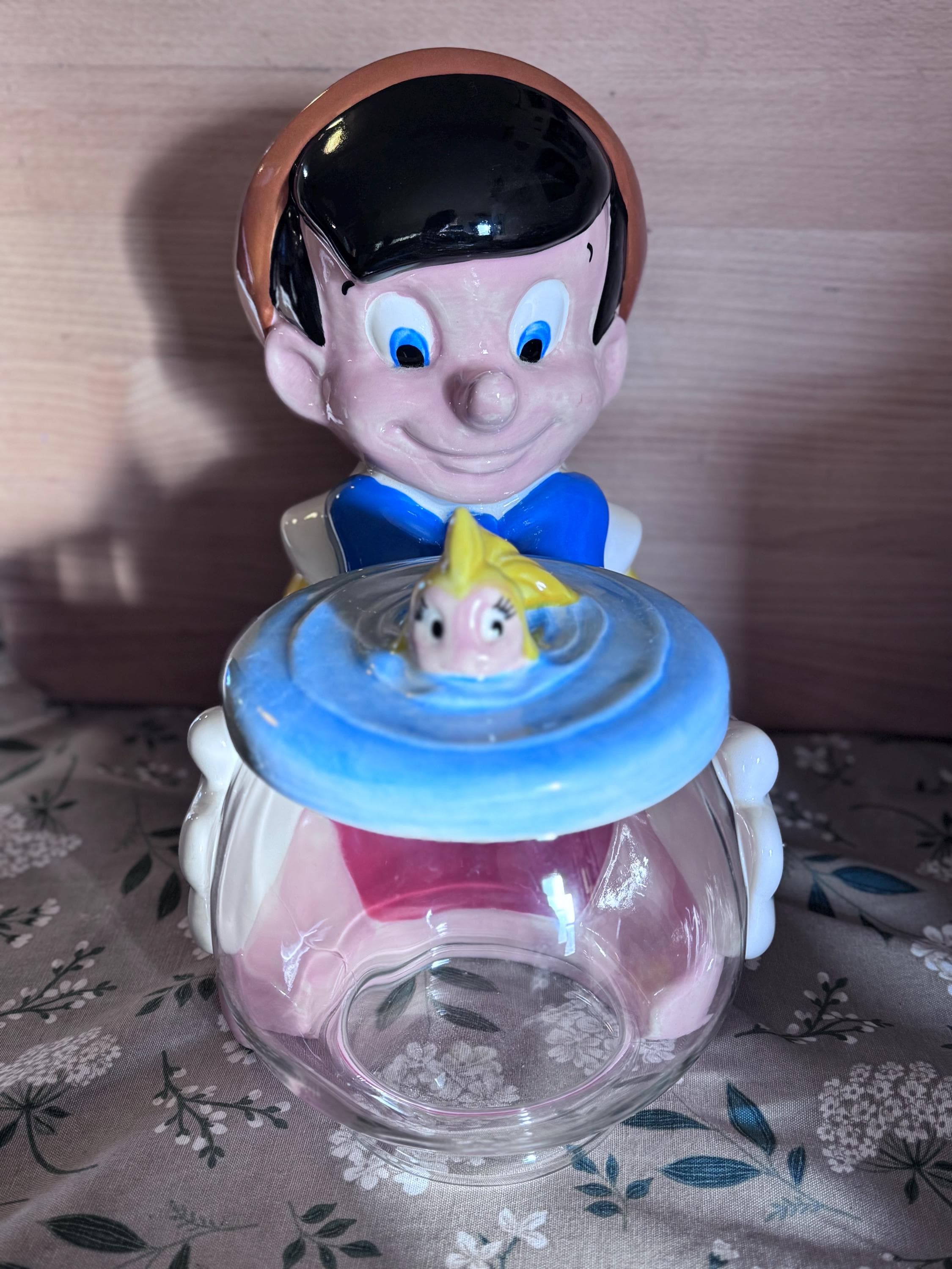 Pinocchio Cookie Jar - Etsy