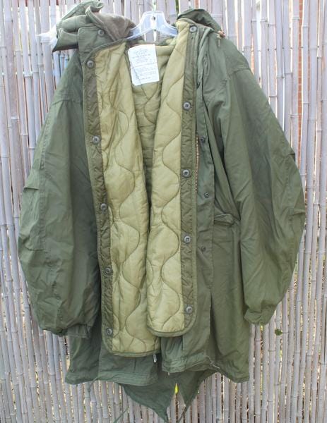 Vintage M65 Fishtail Parka - Etsy