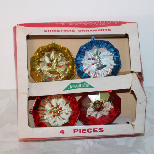 Large Jewel Christmas Ornaments Etsy