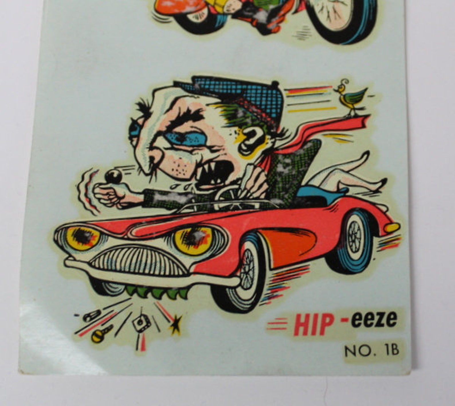 1960s Hot Rod Biker Art Water Decals by HIP - Eeze Set of 3 Ed Roth ...