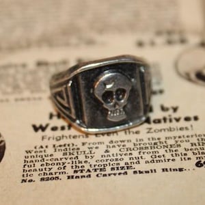 1950s skull ring - Etsy 日本