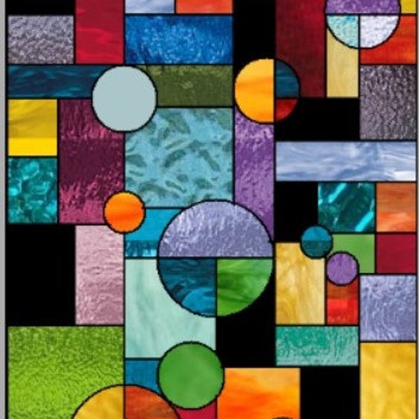 Reservado Listado personalizado para el panel de burbujas arco iris de vidrieras Kristin 14 x 31 1/4