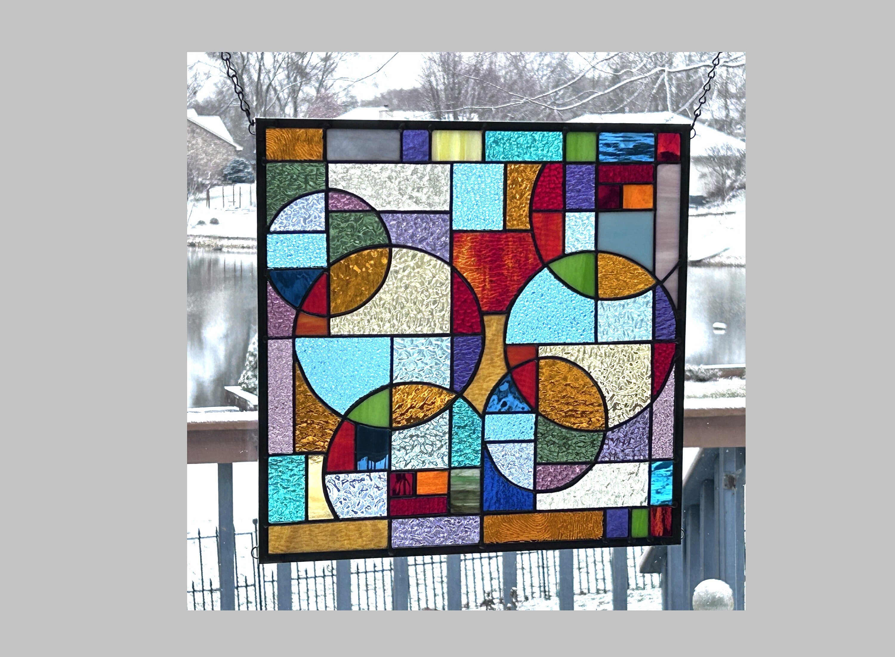 How do you guys suppose this gold patina was accomplished? : r/StainedGlass