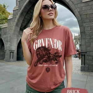 Wizard House Shirt, Fantasy House Aesthetic Shirt, Magic School Inspired Unisex T-Shirt, Universal Vacation shirt Brick