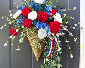 A Bouquet of Red, White & Blue