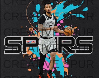 Castle Spurs digital shirt design