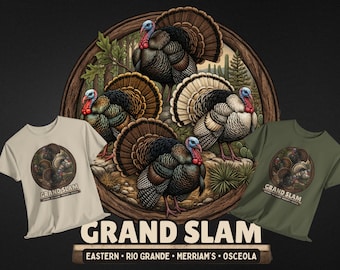Turkey Hunting Grand Slam | Eastern Osceola Rio Grande Merriam