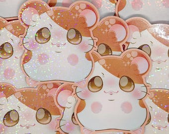 Hamtaro Fanart Stickers (2.75in / 70mm)