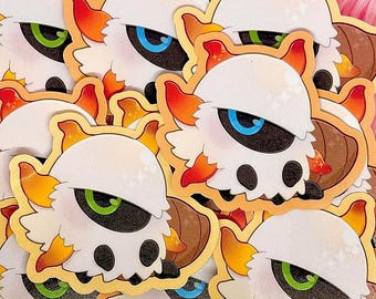 Larvesta Evolution Line Stickers (2-3/4 inch/70 mm)