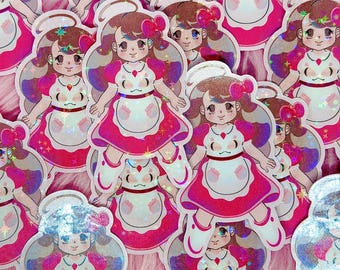 Bee Dress-Up - BPC Fanart Stickers (2-3/4 inch/70 mm)