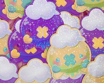 Drifloon Evolution Line Fanart Stickers (2.75in / 70mm)