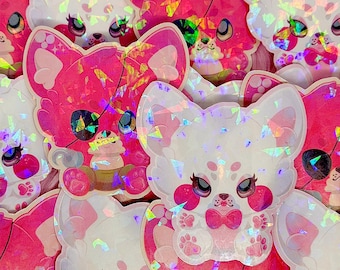 FNAF Foxy Fanart Stickers (2-3/4 inch/70 mm)