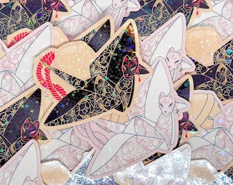 Paper Crane Stickers (2.75in / 70mm)