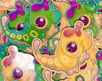 Pegatinas de fanart de la línea evolutiva de Caterpillar (2-3/4 pulgadas/70 mm)