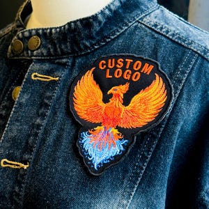 Custom Embroidered Logo Patch, Velcro Patch for Jacket, Hat, Backpack image 6