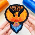 Custom Embroidered Logo Patch, Velcro Patch for Jacket, Hat, Backpack