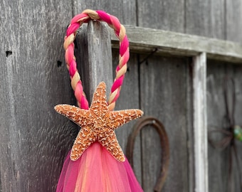 Beach Chair Hanger, Hundreds of Color Combinations Available,  Aisle Decor, Destination Wedding, Beach Pew Bow, Destination Wedding, Pew Bow