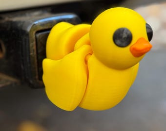 Cubierta de enganche de remolque impresa en 3D, tipo pato articulado
