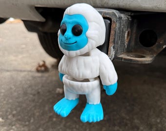Cubierta de enganche de remolque articulada 3D de Abominable Snowman