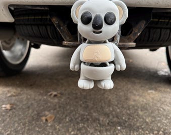 Cubierta de enganche de remolque articulada 3D Koala