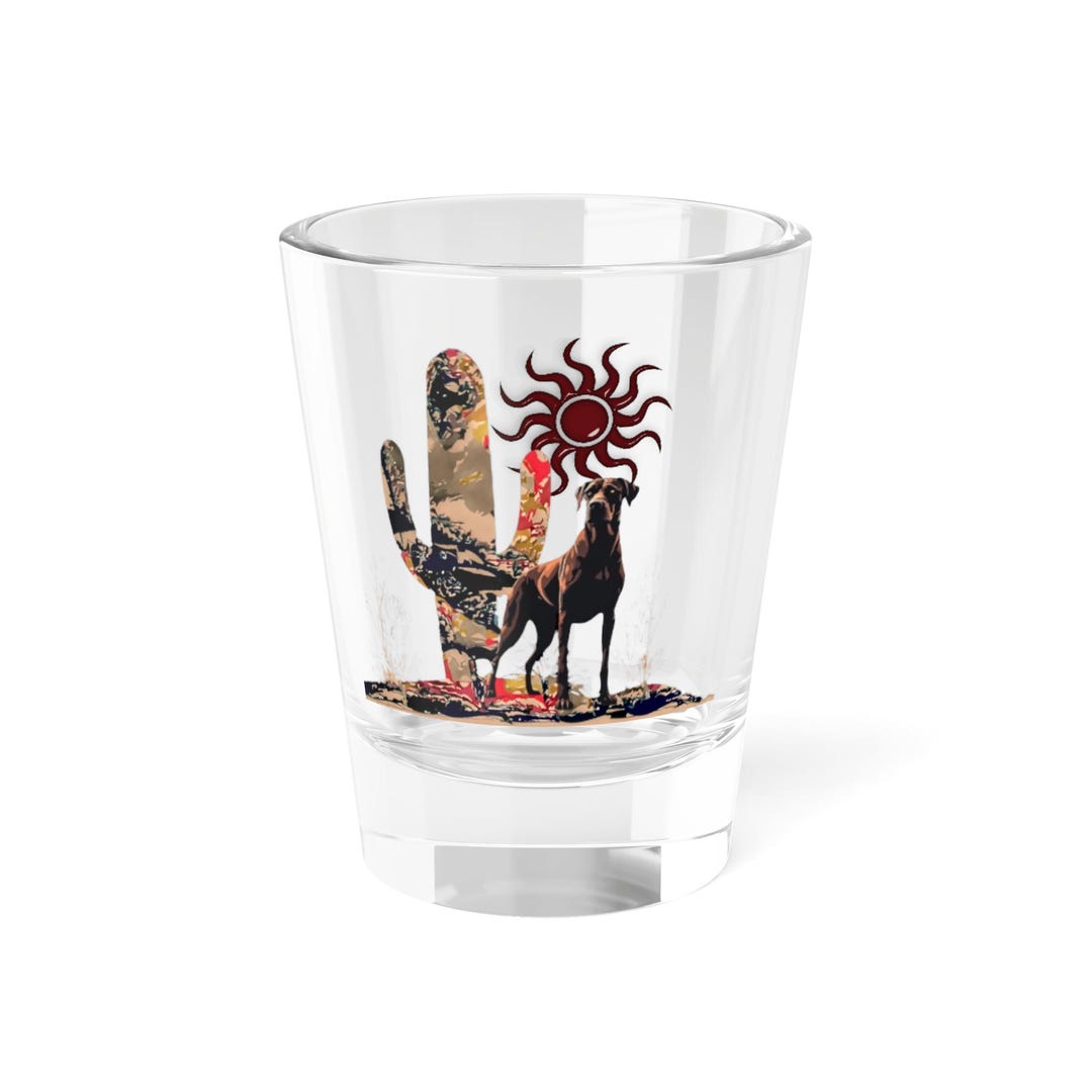 Western Rhodesian Ridgeback Shot Glass Desert Saloon 1 5oz - Etsy