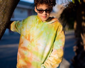 Tie Dye Custom Youth Hoodie