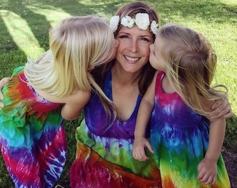 Mother Daughter Matching Sun Dresses