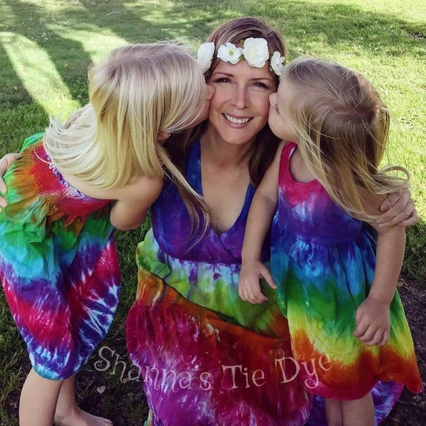 Mother Daughter Matching Sun Dresses