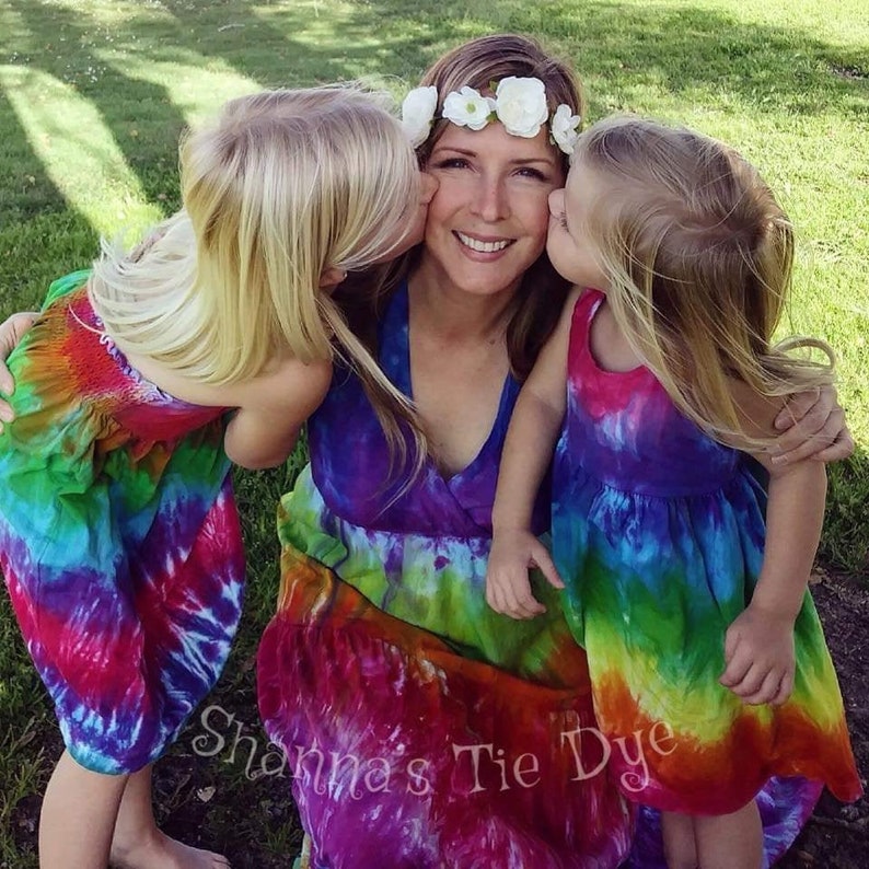 Mother Daughter Matching Sun Dresses image 1