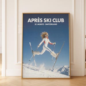 1970s Ski Poster - Etsy