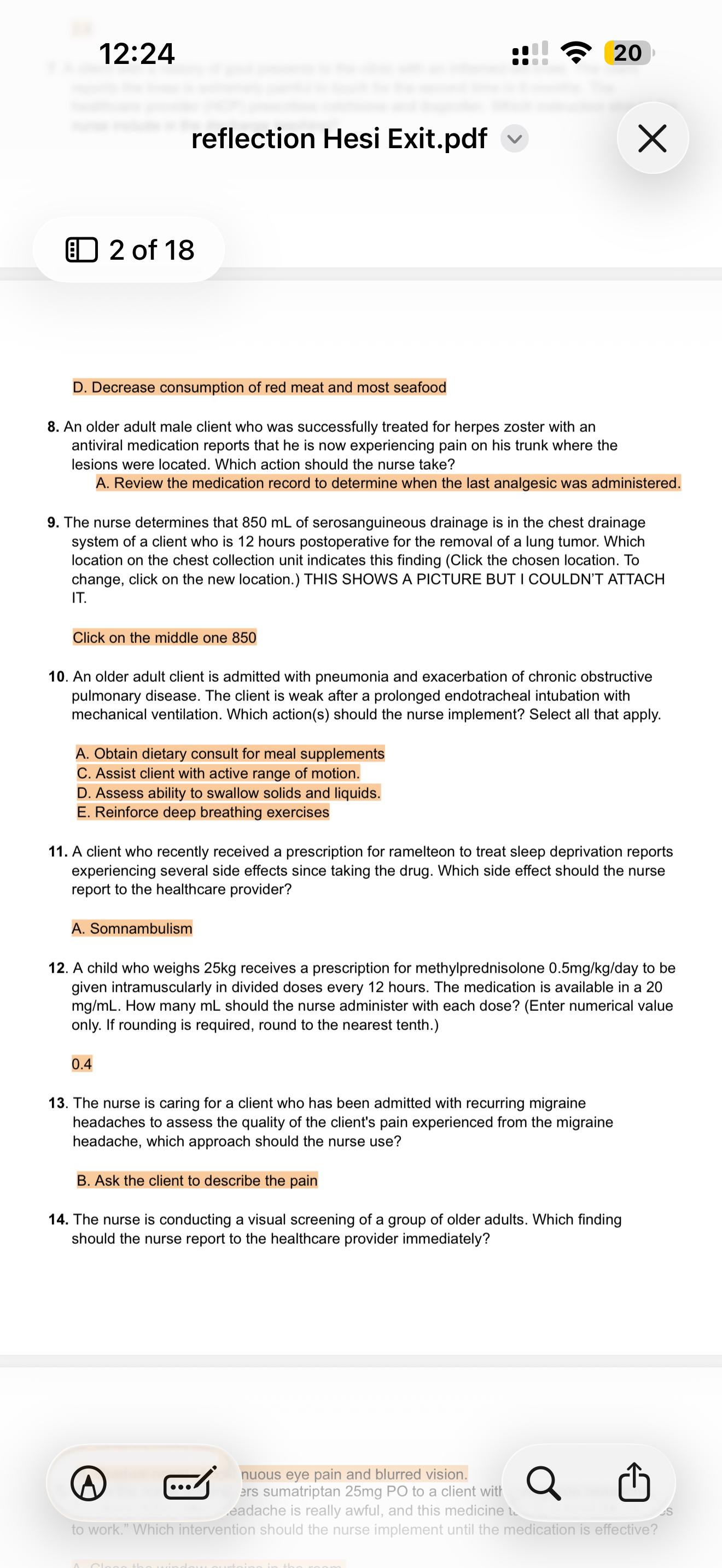 HESI Exit Exam Study Guide (PDF Download). - Etsy