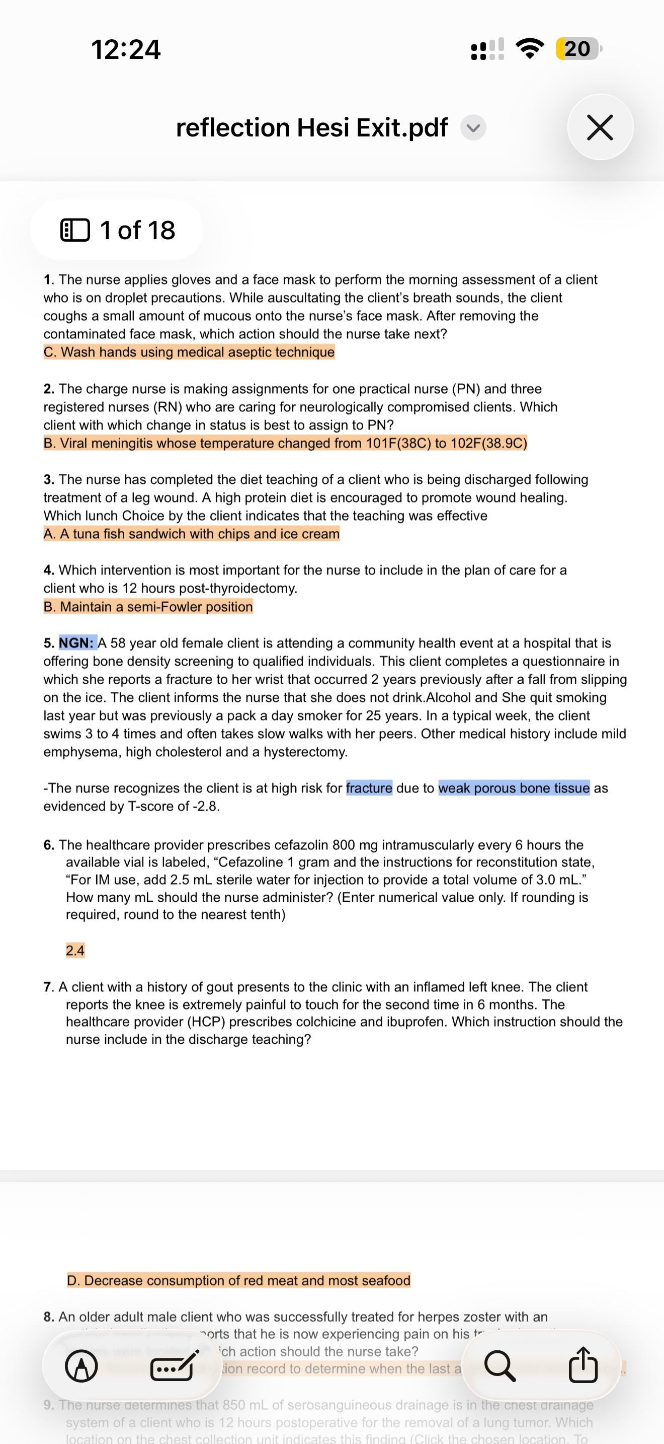 HESI Exit Exam Study Guide (PDF Download). - Etsy