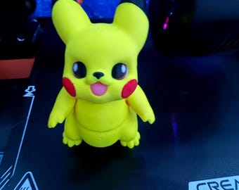 3D Printed Pikachu Inspired