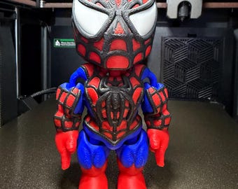 Figurine Spider-Man imprimée en 3D, 15 cm (6 po.) de haut
