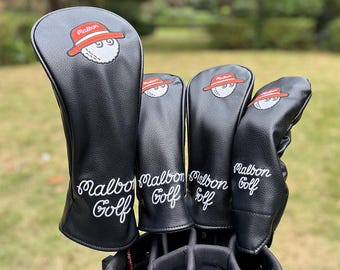 マルボン ゴルフクラブカバー – ミッドナイトフェアウェイブラック