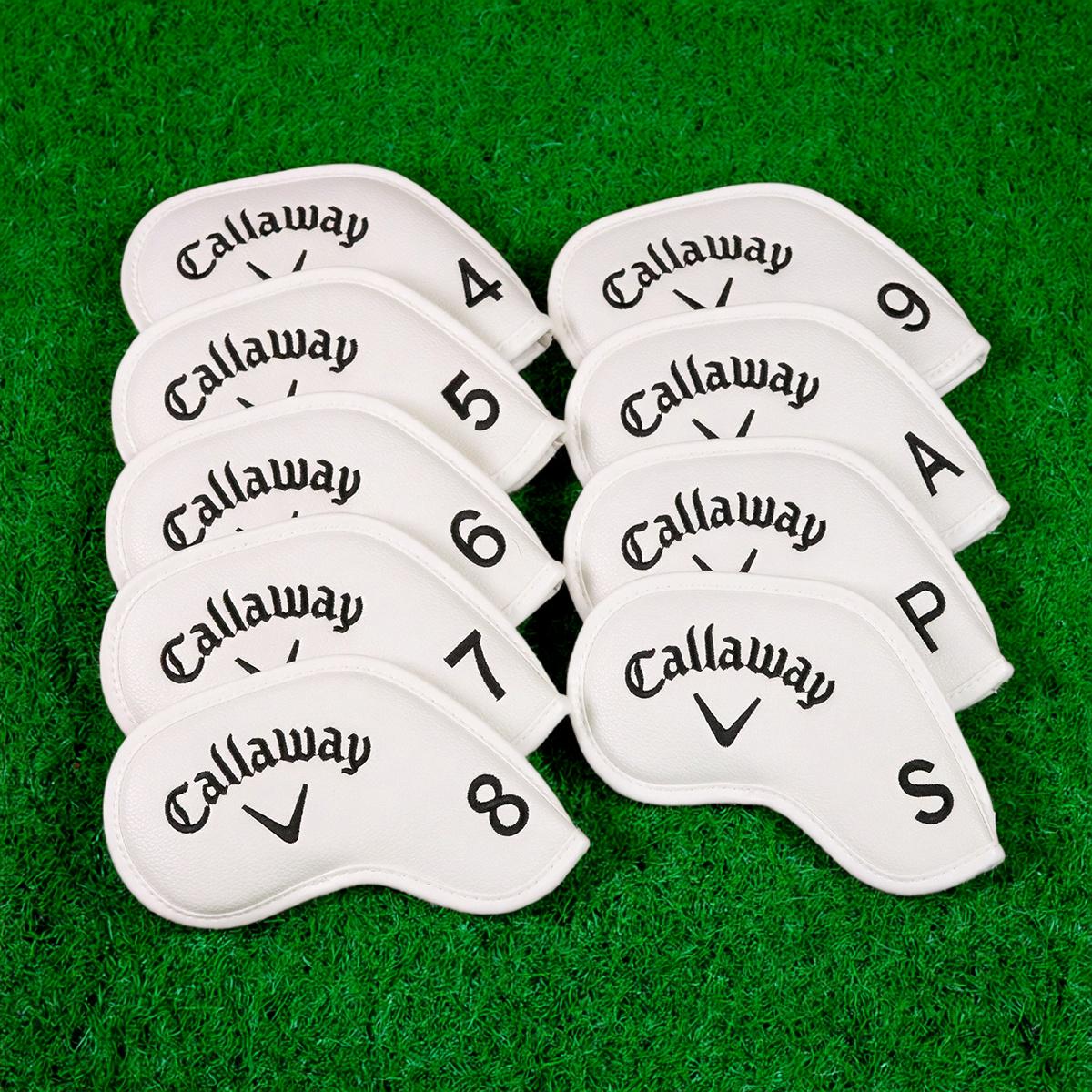 Housse De Driver Callaway Cuir Noir – Modèle Universel, Protège Tête De Club, étui Conducteur