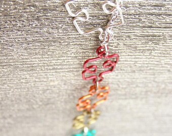 Puzzle pezzo Lariat - arcobaleno