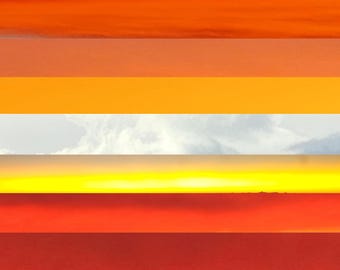 Bandera del Orgullo alternativa lesbiana butch en formato JPEG, apta para todos los dispositivos.