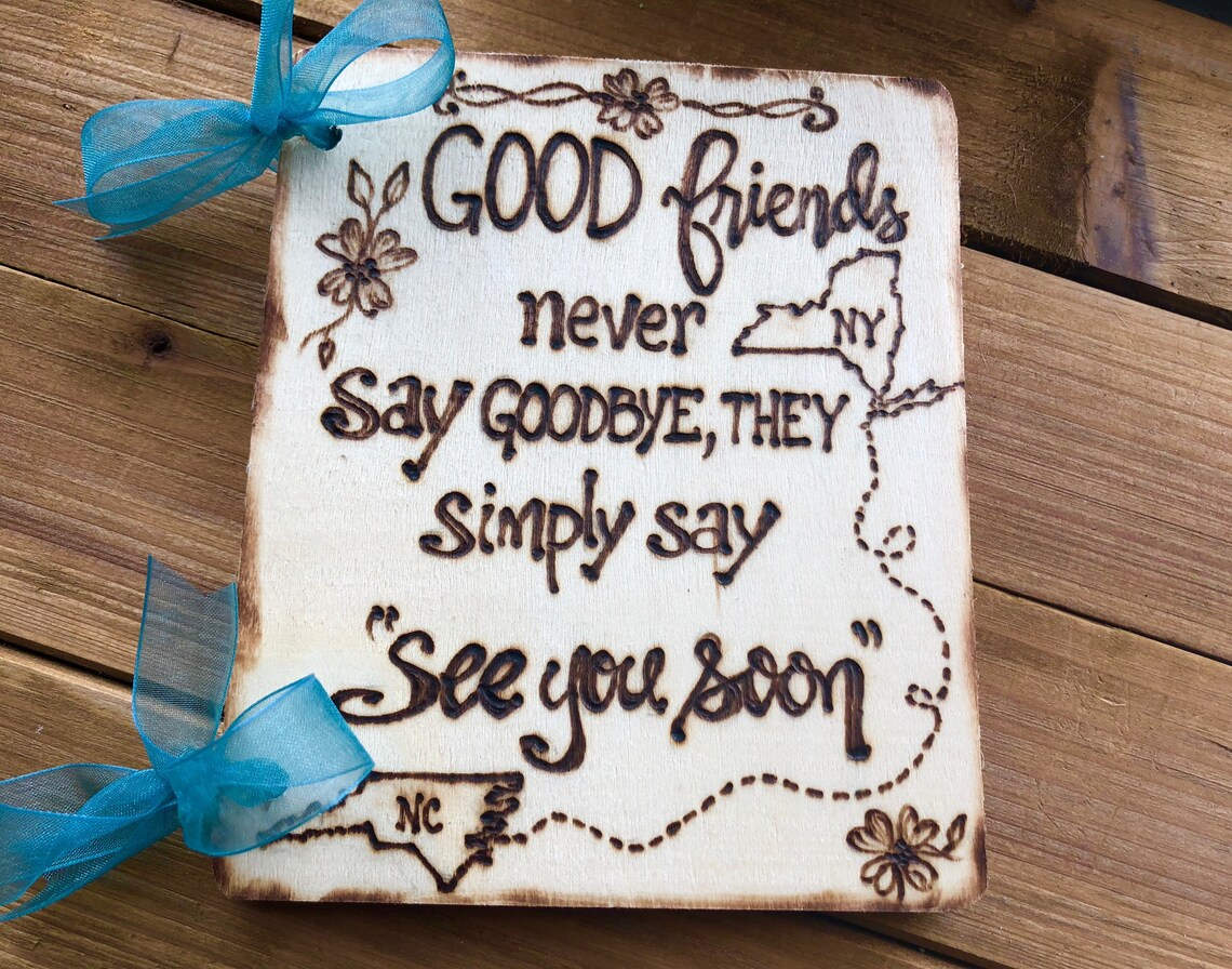 Guest Book Well Wishes Moving Away Best Friends Moving Long Etsy