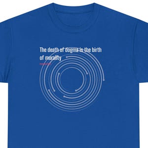Philosophy Shirt - Kant's Dogma and Morality - Cotton Tee image 17