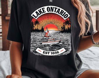 Vintage Lake Ontario Great Lakes Shirt, Vintage Quiet Activism Tee, Comfort Colors Canada Tee, Subtle Anti Trump Shirt, Travel Shirt